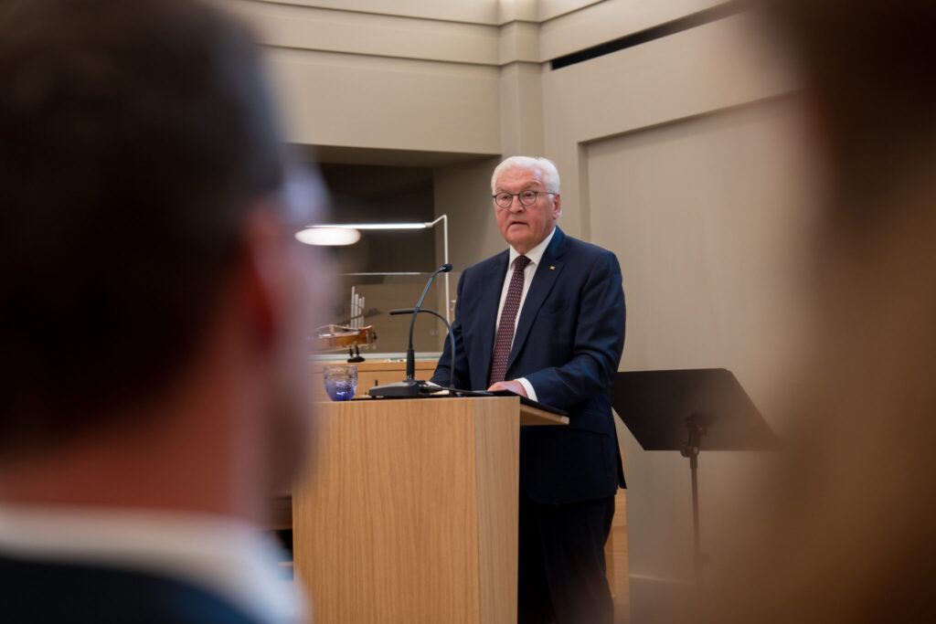 Bundespräsident Steinmeier bei seiner Festrede 22.08.2024